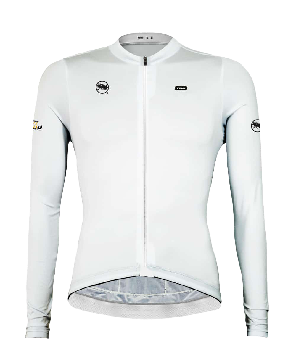 Jersey XR8 SL White LS Hombre