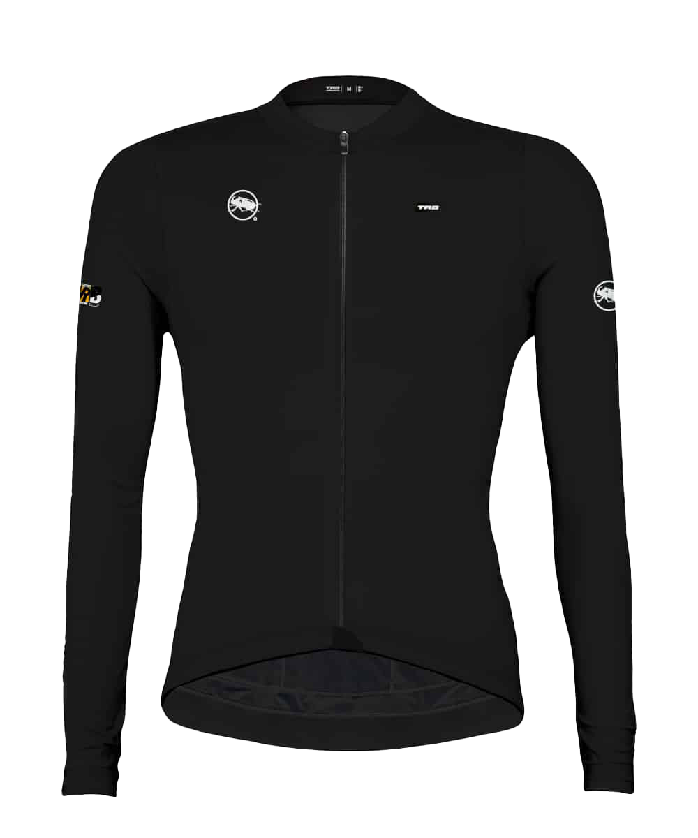 Jersey XR8 SL Black LS Hombre