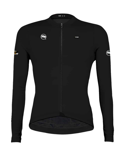 Jersey XR8 SL Black LS Hombre