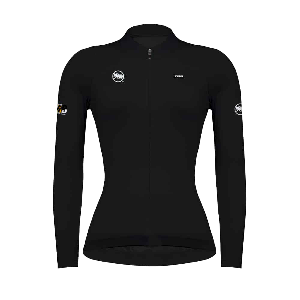 Jersey XR8 SL Black LS Mujer