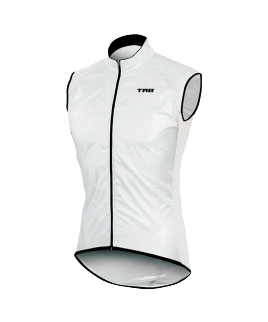 Chaleco ciclismo Force White Hombre