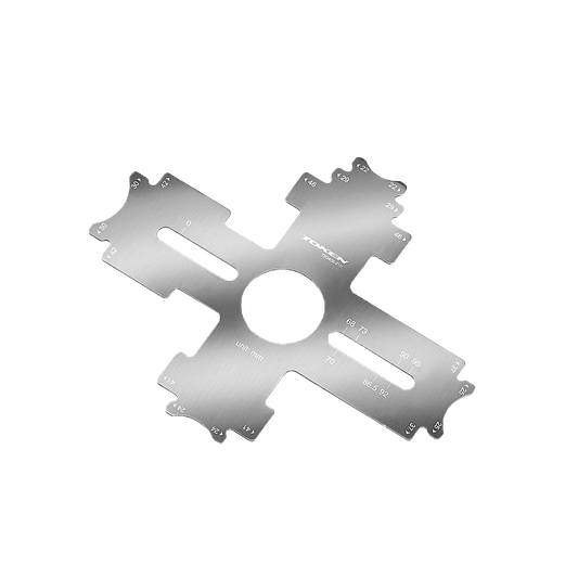 Llave medidora de centros Token