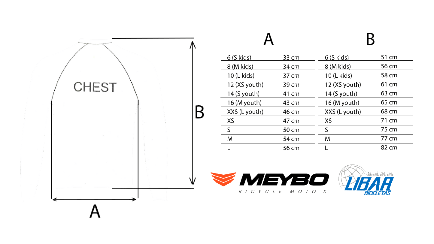 Jersey BMX Meybo Bikes