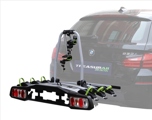 Portabicicletas remolque 3 bicicletas Spark