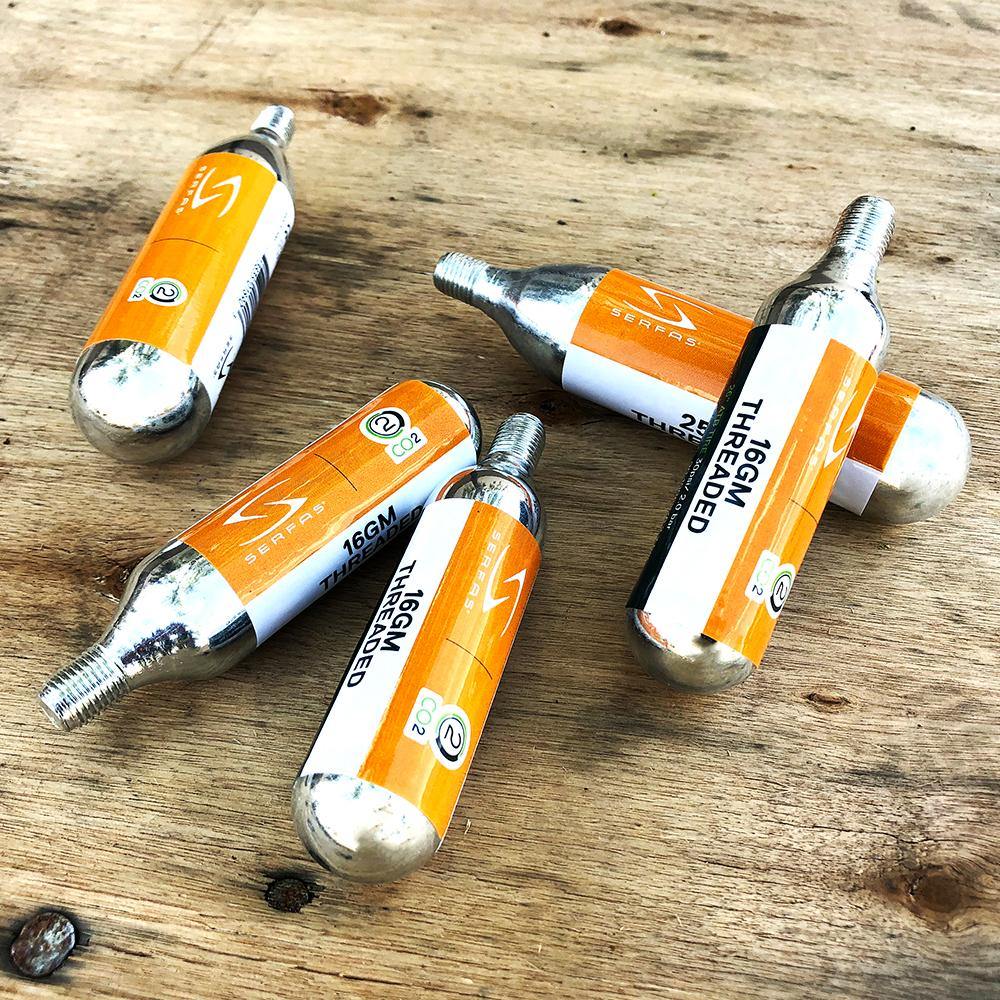 Cartuchos CO2 Serfas - Libar Bicicletas