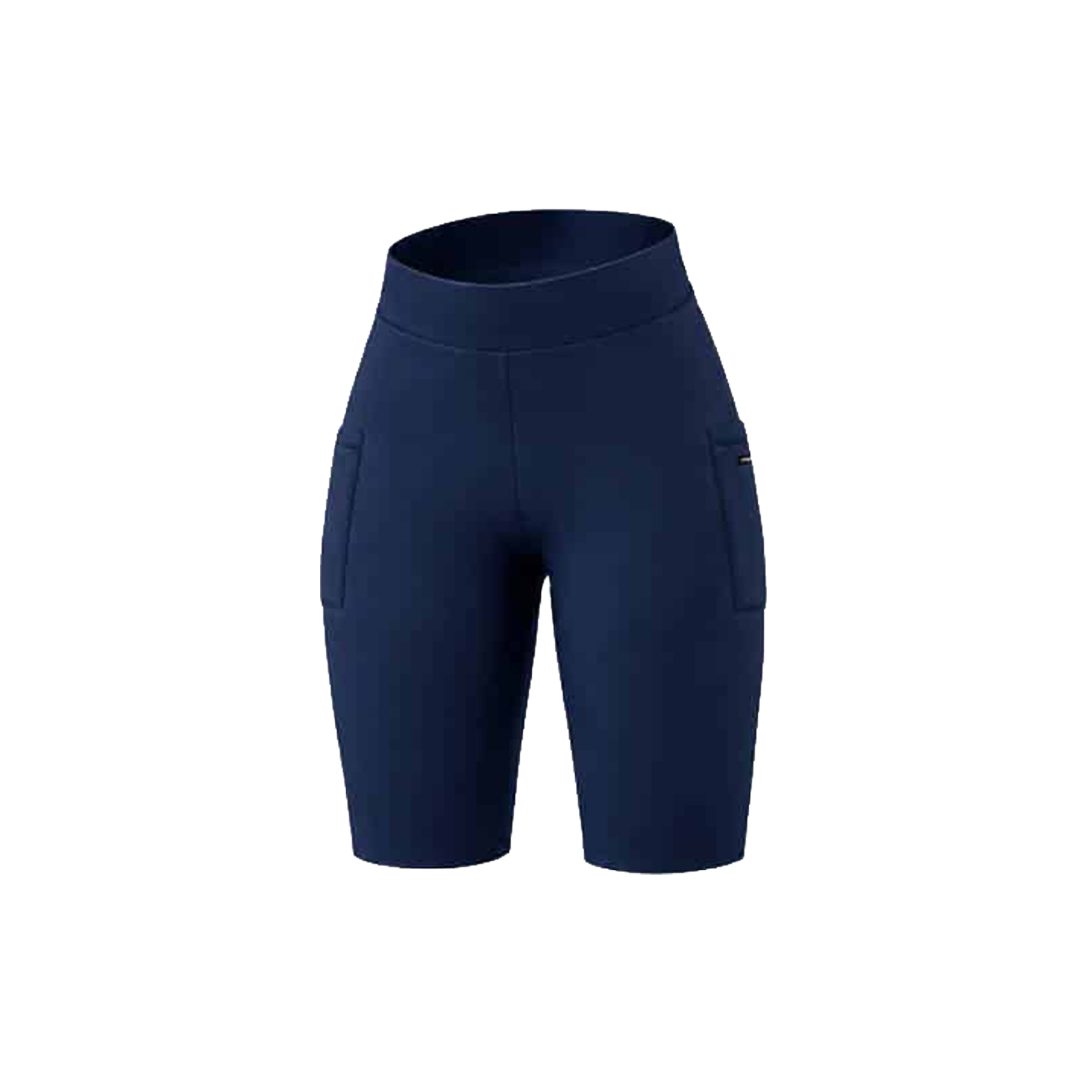 Pantaloneta de Running Azul Mujer