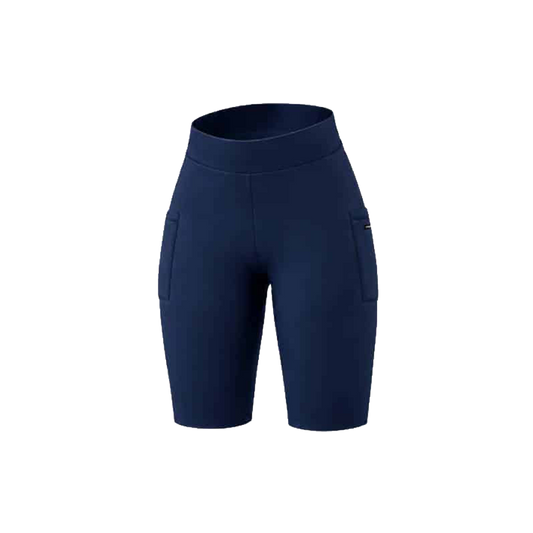 Pantaloneta de Running Azul Mujer