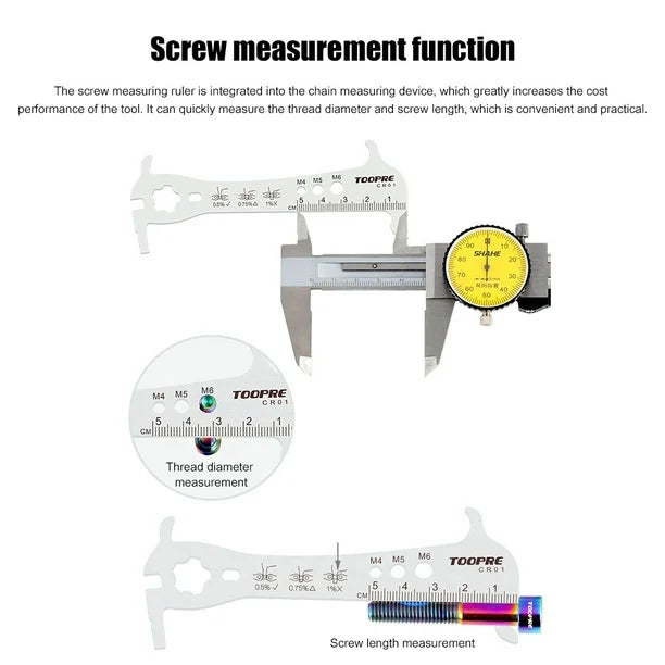 Llave medidora 6 funciones Toopre