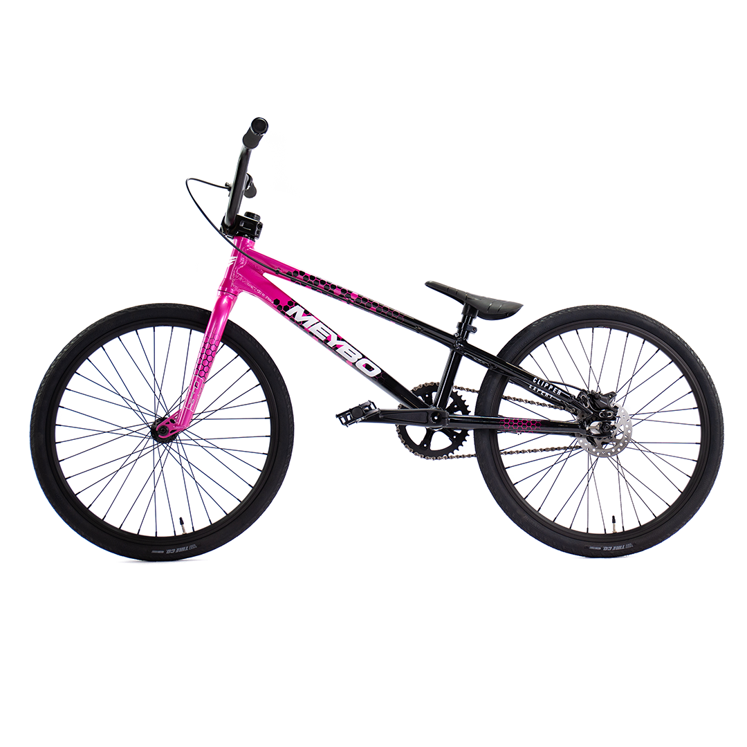 Bicicleta BMX Meybo Expert Clipper2026 Black/Pink/White