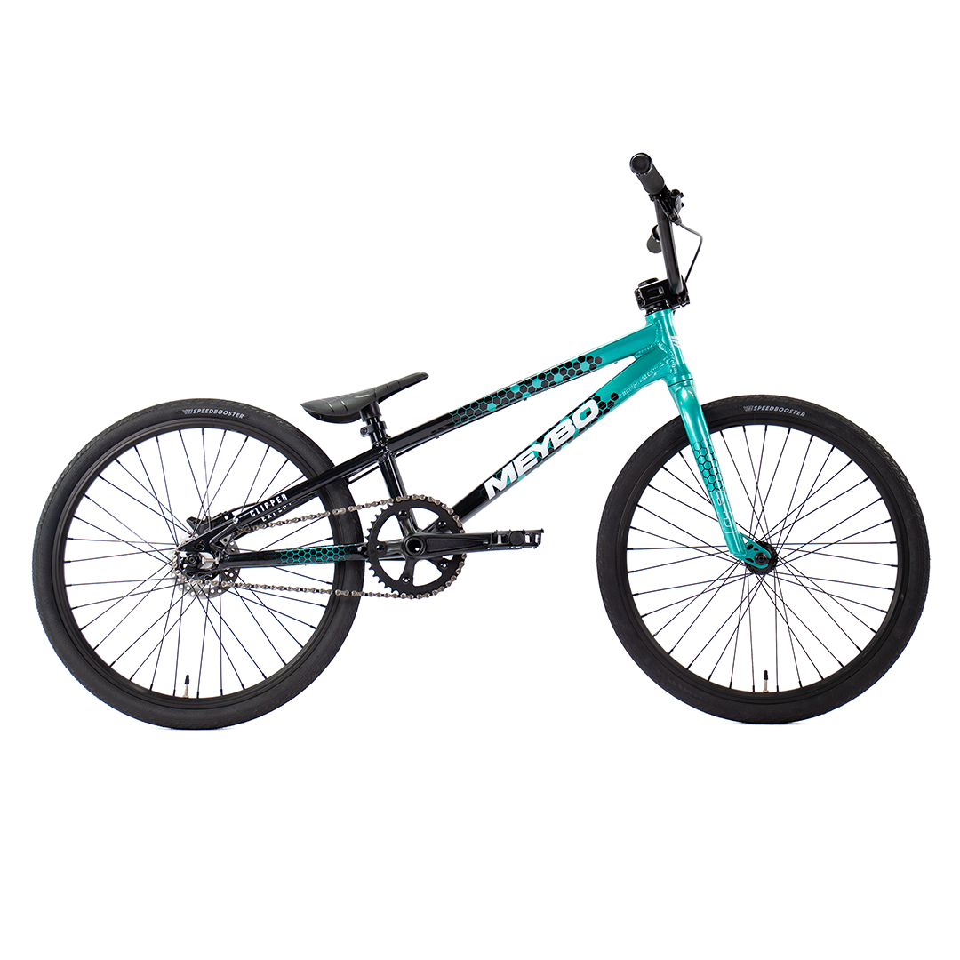 Bicicleta BMX Meybo Expert Clipper2026 Black/Green/White