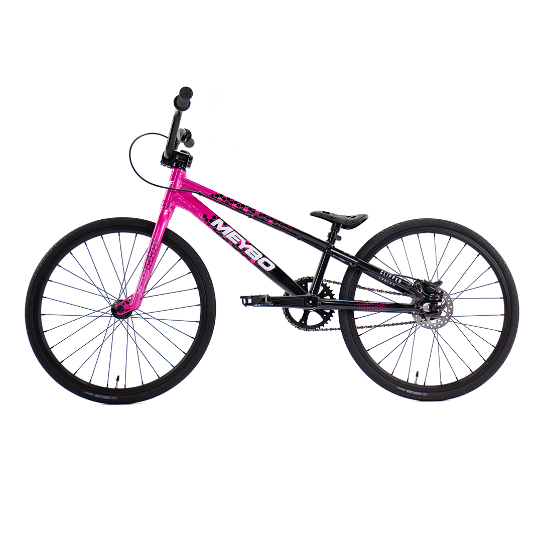 Bicicleta BMX Meybo Junior Clipper2026 Black/Pink/White