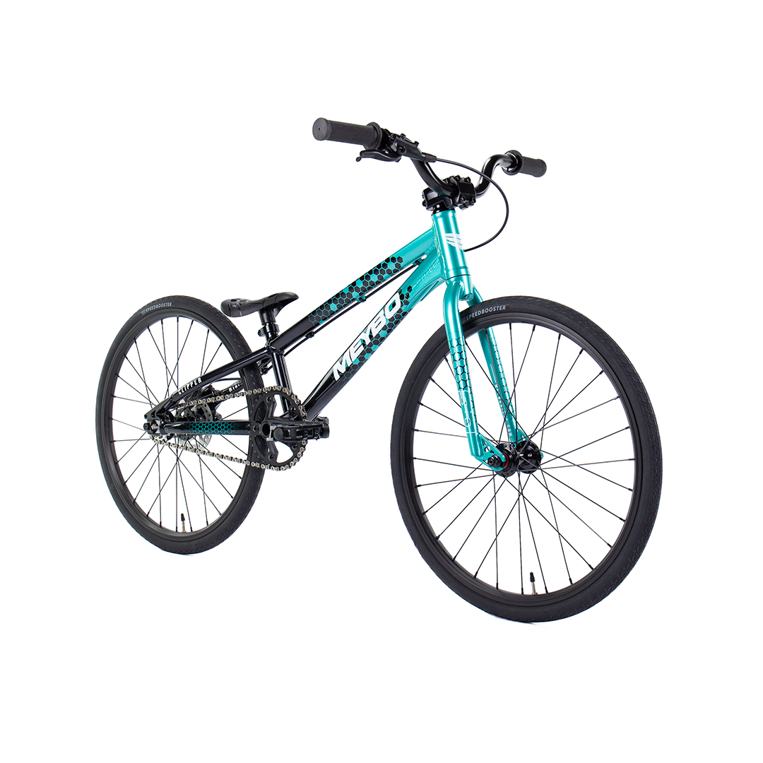 Bicicleta BMX Meybo Mini Clipper2026 Black/Green/White