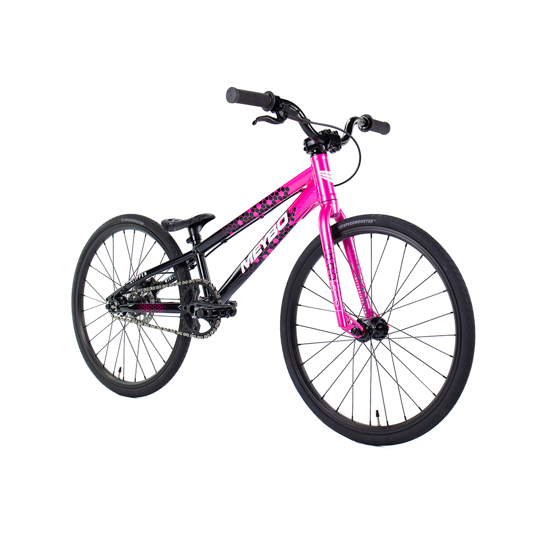 Bicicleta BMX Meybo Mini Clipper2026 Black/Pink/White